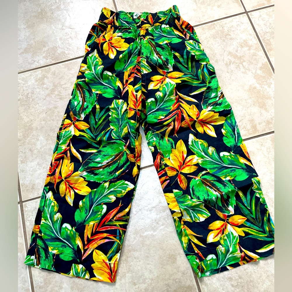 Nicole Miller Linen Pants. Size XS